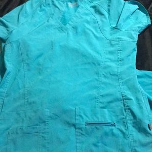 Set of large activate  med couture scrubs